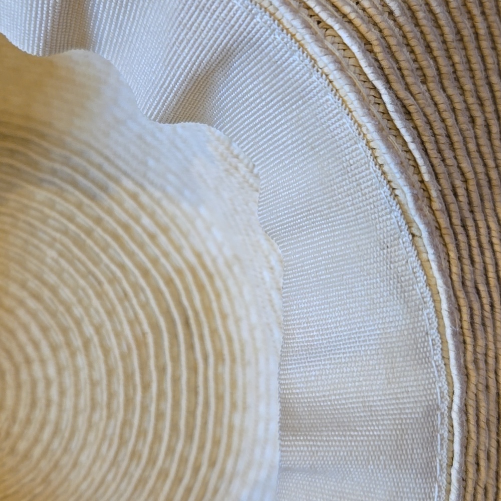 Mudpie Stylish Beige "Happily Ever After" Sun Hat - Picture 6 of 6